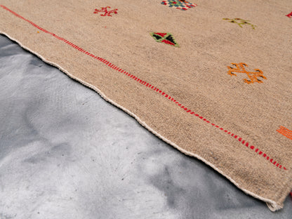 Handmade Amazigh Kilim Rug Sekkura. FREE SHIPPING
