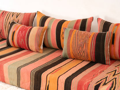 210cm/7ft Handmade Amazigh Azir Sofa ⵜⴰⴼⵍⴻⵙⵜ