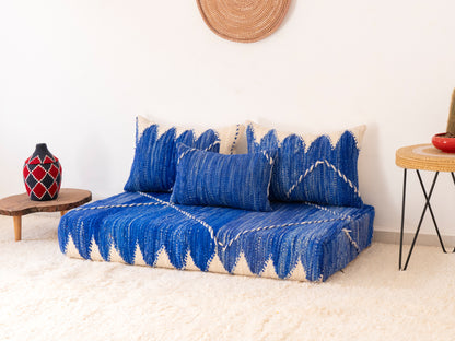120cm/4ft Handmade Amazigh Titrit Sofa ⵜⴰⴼⵍⴻⵙⵜ