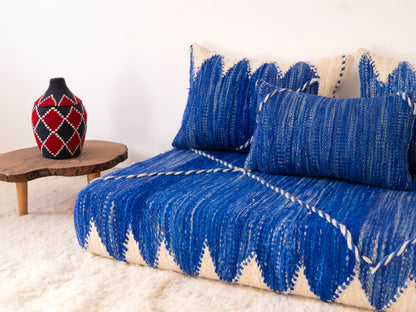 120cm/4ft Handmade Amazigh Titrit Sofa ⵜⴰⴼⵍⴻⵙⵜ