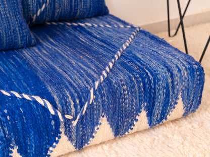 120cm/4ft Handmade Amazigh Titrit Sofa ⵜⴰⴼⵍⴻⵙⵜ