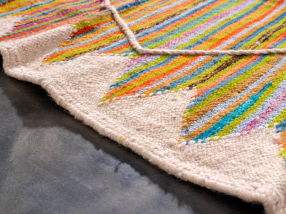 4x7 ft Handmade Amazigh Kilim Rug ⵜⵓⴷⴻⵔⵜ. FREE SHIPPING