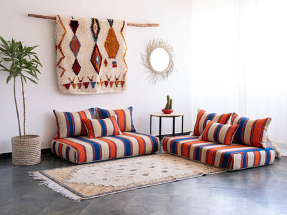2x4ft Handmade Amazigh Sofa ⵉⵣⵉⴼⴼⴰⴽ. FREE SHIPPING