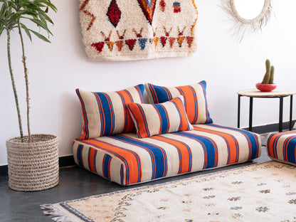 2x4ft Handmade Amazigh Sofa ⵉⵣⵉⴼⴼⴰⴽ. FREE SHIPPING