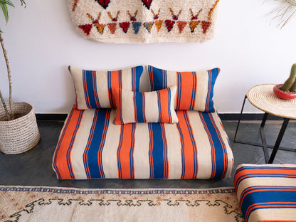 2x4ft Handmade Amazigh Sofa ⵉⵣⵉⴼⴼⴰⴽ. FREE SHIPPING