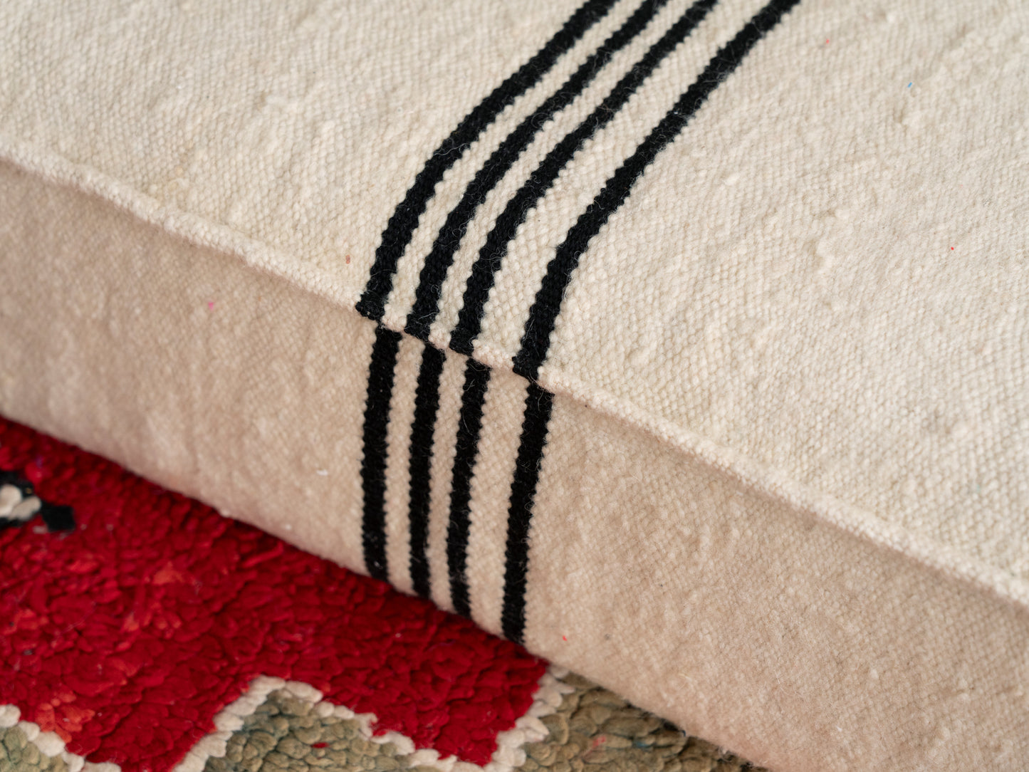 6ft Handmade Amazigh Vintage Sofa Eli ⴰⵓⵔⵉⵏⵊ. FREE SHIPPING
