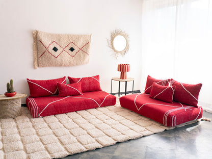 Amazigh floor Sofa Megouna. FREE SHIPPING