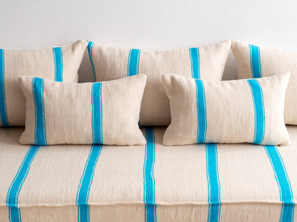6ft Handmade Amazigh Vintage Sofa Lia ⴰⵓⵔⵉⵏⵊ. FREE SHIPPING