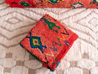 6ft Handmade Amazigh Vintage Sofa Ilias ⴰⵓⵔⵉⵏⵊ. FREE SHIPPING