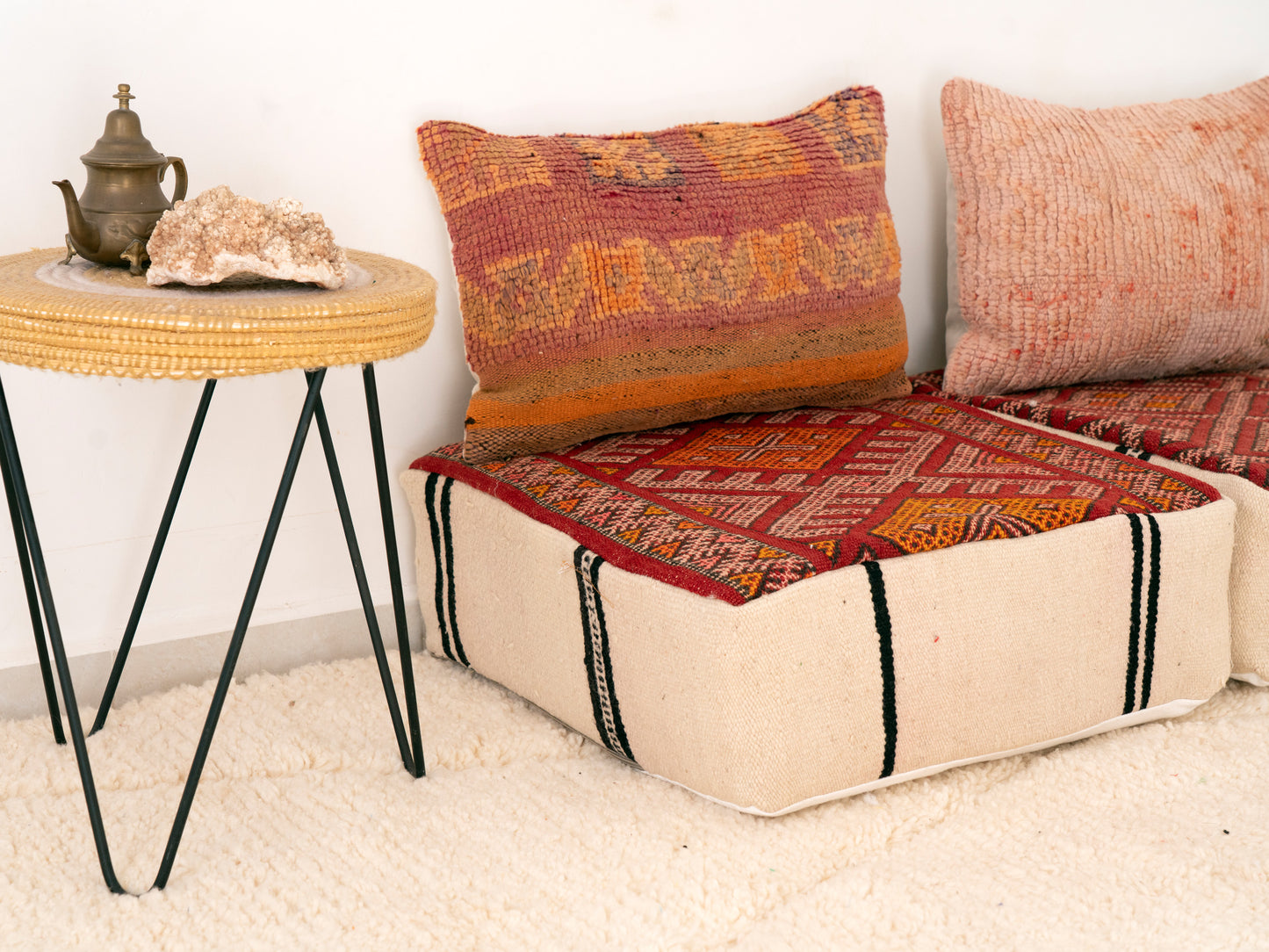 2 Seats Handmade Amazigh Lalla  ⵜⴰⴼⵍⴻⵙⵜ