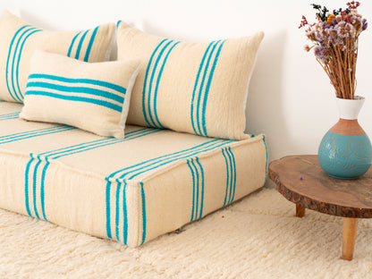 120cm/4ft Handmade Amazigh Hanou Sofa ⵜⴰⴼⵍⴻⵙⵜ