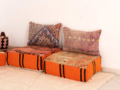 4 seats Handmade Amazigh Sofa Vintage ⴰⵏⵉⵔ.