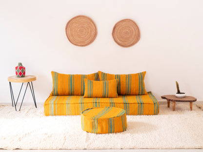 150cm/5ft Handmade Amazigh Asfi Sofa ⵜⴰⴼⵍⴻⵙⵜ