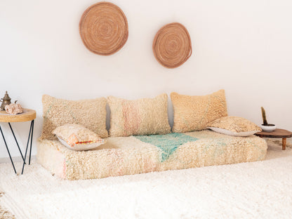 180cm/6ft Handmade Amazigh Agdal Sofa ⵜⴰⴼⵍⴻⵙⵜ