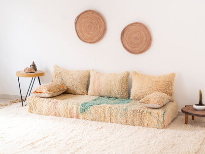 180cm/6ft Handmade Amazigh Agdal Sofa ⵜⴰⴼⵍⴻⵙⵜ