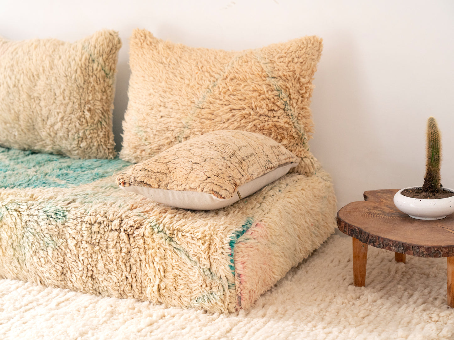 180cm/6ft Handmade Amazigh Agdal Sofa ⵜⴰⴼⵍⴻⵙⵜ