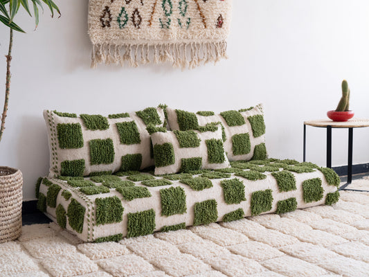 5ft Handmade Amazigh Beni Sofa ⵎⵓⵏⵉⴷ. FREE SHIPPING
