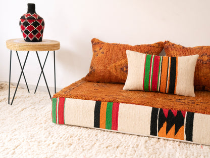 120cm/4ft Handmade Amazigh Ines Sofa ⵜⴰⴼⵍⴻⵙⵜ