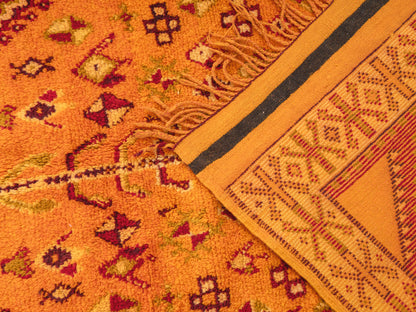 5x9 ft Large Handmade Amazigh Vintage Rug Boujaad ⴰⴼⵓⵍⴽⵉ. FREE SHIPPING