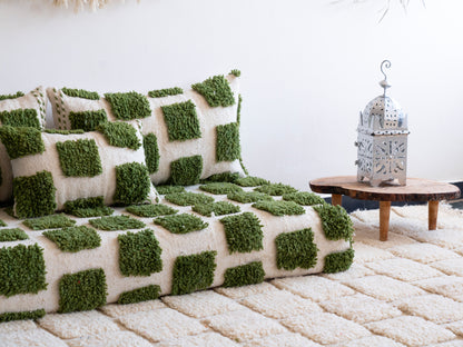 5ft Handmade Amazigh Beni Sofa ⵓⵔⵉⵏⵊ ⵏ ⴰⴳⴳⴰⵔ. FREE SHIPPING