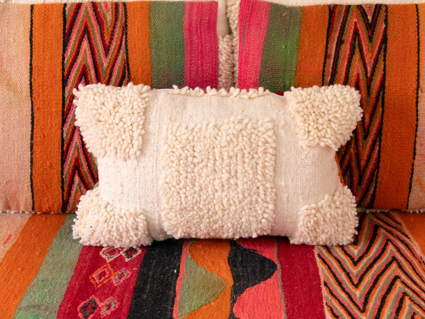 5ft Handmade Amazigh Sofa Hachouma ⵜⴰⴼⵍⴻⵙⵜ. FREE SHIPPING