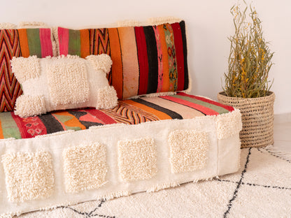 5ft Handmade Amazigh Sofa Hachouma ⵜⴰⴼⵍⴻⵙⵜ. FREE SHIPPING