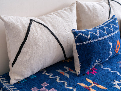 6ft Handmade Amazigh Vintage Sofa Agadir ⵜⵓⴷⴻⵔⵜ. FREE SHIPPING