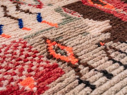 5x8 ft Handmade Amazigh Rug Boujaad. FREE SHIPPING