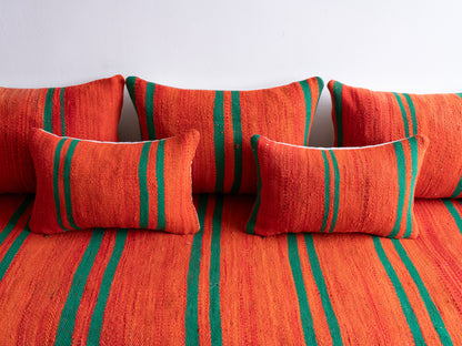 6ft Handmade Amazigh Vintage Sofa ⵉⵣⵉⴼⴼⴰⴽ. FREE SHIPPING