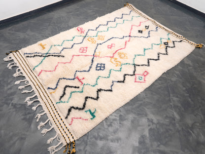 Handmade Amazigh Rug Azilal. FREE SHIPPING
