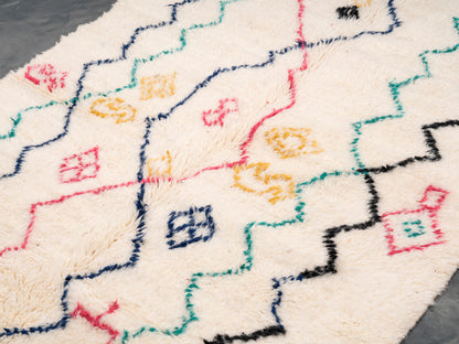Handmade Amazigh Rug Azilal. FREE SHIPPING