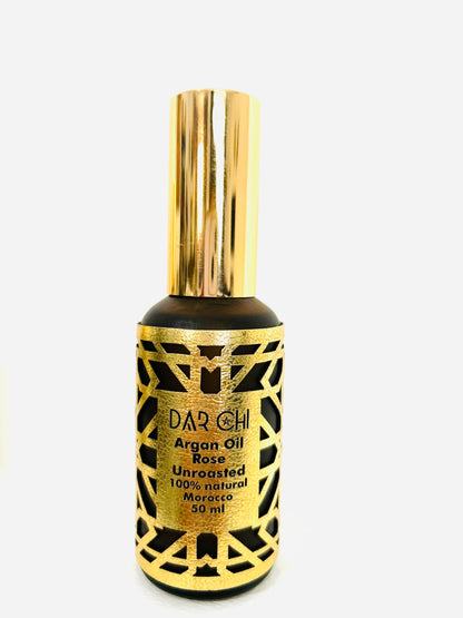 Natural Argan Oil Unroasted Rose 50ml.