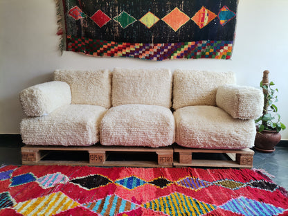 Handmade Amazigh sofa Set Lalla. FREE SHIPPING