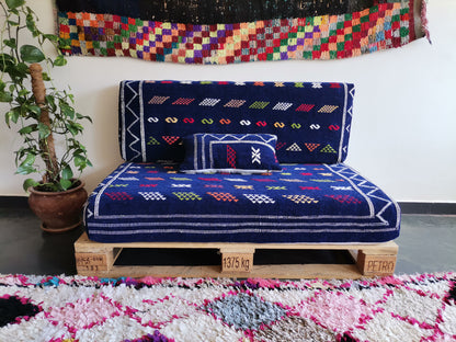 Handmade Amazigh Sofa- Ziri. FREE SHIPPING