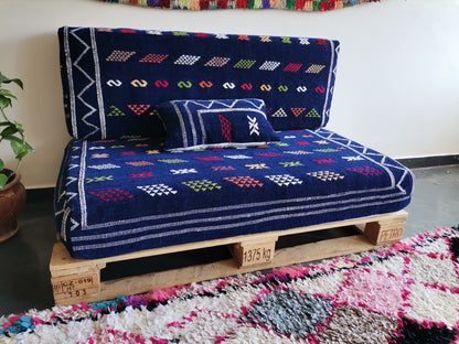 Handmade Amazigh Sofa- Ziri. FREE SHIPPING