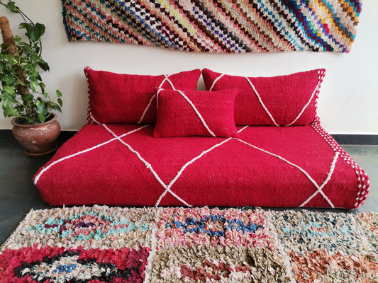 Amazigh floor Sofa Amayas. Made to order. FREE SHIPPING