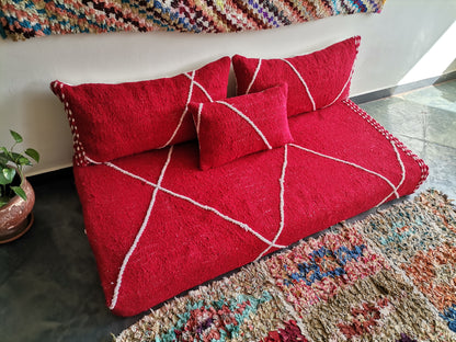Amazigh floor Sofa Amayas. Made to order. FREE SHIPPING