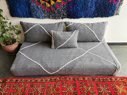 Amazigh floor Sofa Aylas. Made to order. FREE SHIPPING