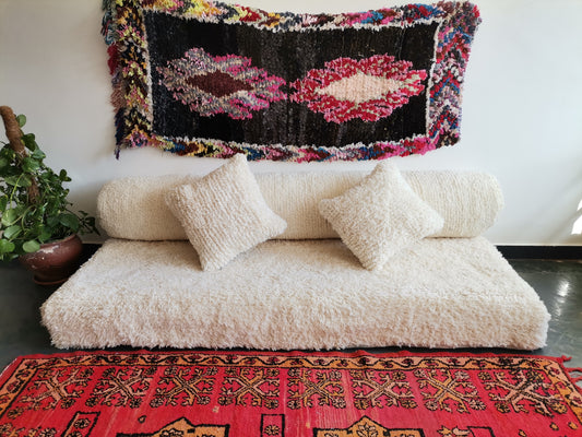 Handmade Amazigh sofa- Tafrara. FREE SHIPPING