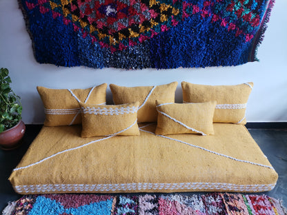 Amazigh floor Sofa Kenzi. Made to order. FREE SHIPPING