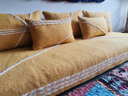 Amazigh floor Sofa Kenzi. Made to order. FREE SHIPPING