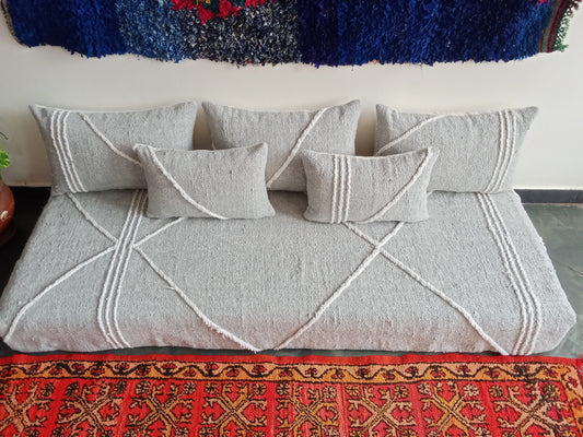 Handmade Amazigh Sofa Aksil. Made to order. FREE SHIPPING