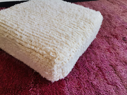 Handmade Amazigh floor poof Toubkal.