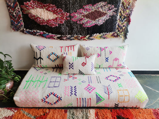 Handmade Amazigh Sofa Turay. FREE SHIPPING