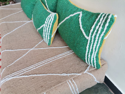 6ft Handmade Amazigh Sofa Azrou ⵜⴰⵎⵓⵏⵜ. FREE SHIPPING