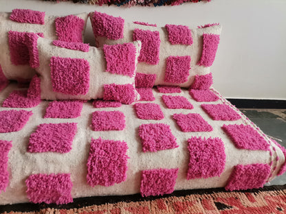 5ft Handmade Amazigh Beni Sofa ⴰⴽⴽⴰⵕ. FREE SHIPPING
