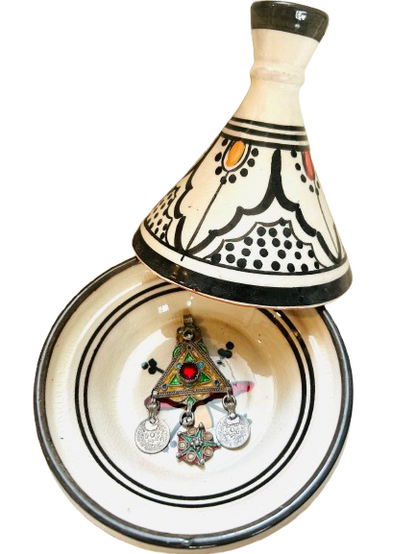Amazigh Silver Pendant Ahidus ⴼⵉⴱⵓⵍⴰ