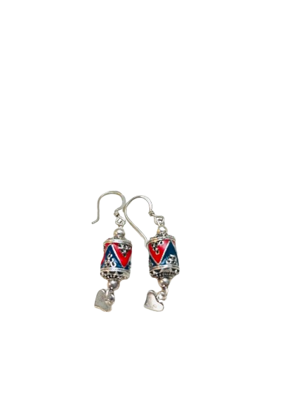 Amazigh Silver Earrings  ⴼⵉⴱⵓⵍⴰ