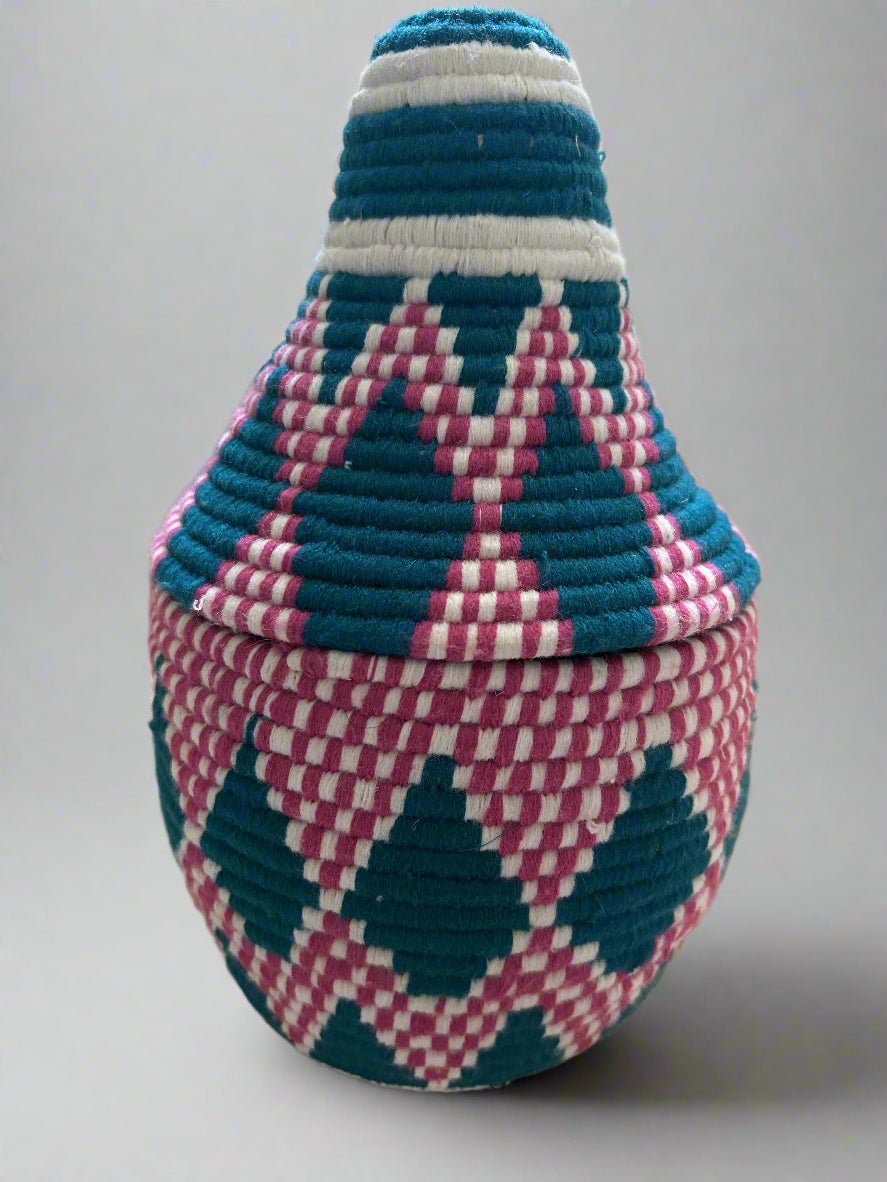 Handmade Amazigh basket.