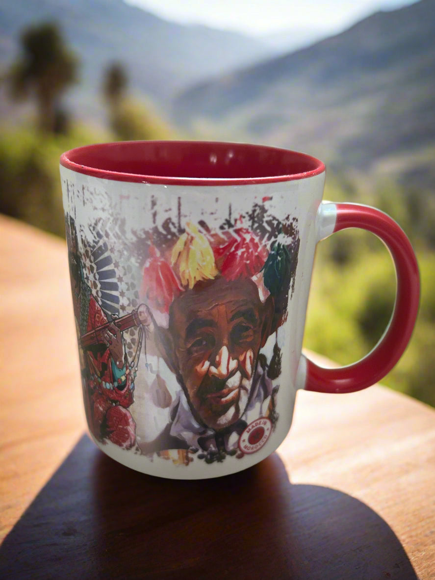 Amazigh Ceramic Mug Imeṭṭarn